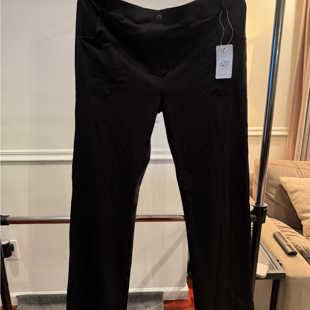Moisture Wicking Black Pants